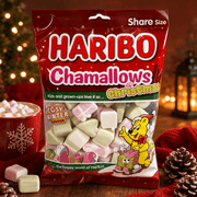Haribo Chamallows CHRISTMAS Marshmallow Bag 140g