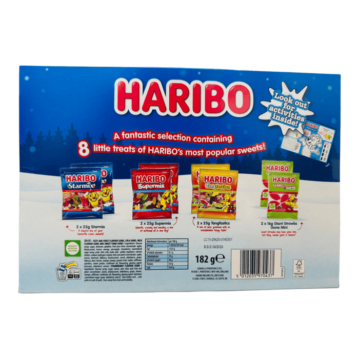 Haribo Christmas Selection Box 182g