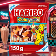 Haribo COLA FLOATS Share Bag 150g