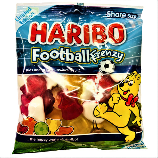 Haribo Football Frenzy Limited Edition Bag 160g - Happy Candy UK LTD