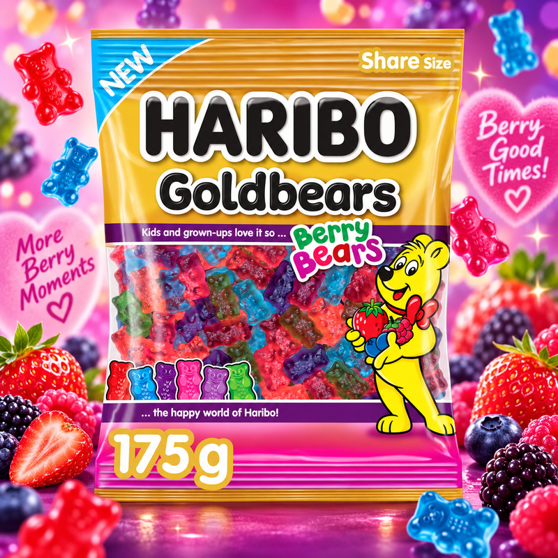 Haribo Goldbears Berry Bears 175g