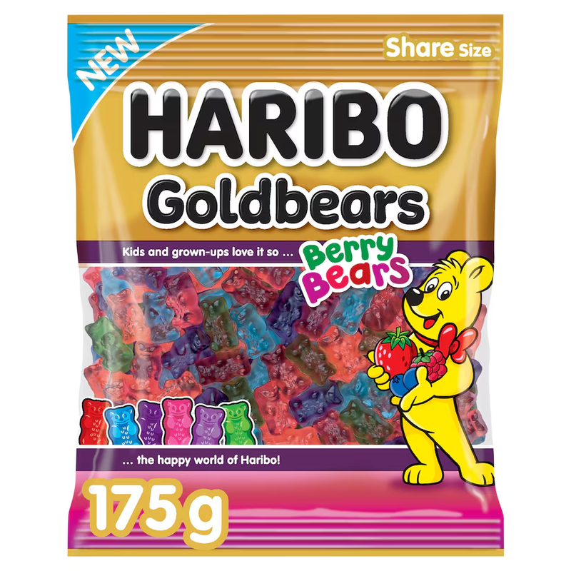 Haribo Goldbears Berry Bears 175g