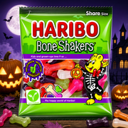 Haribo Halloween BONE SHAKERS Share Bag 160g