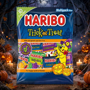 Haribo Halloween Trick or Treat 10x16g Fun Size Bags Multipack 160g