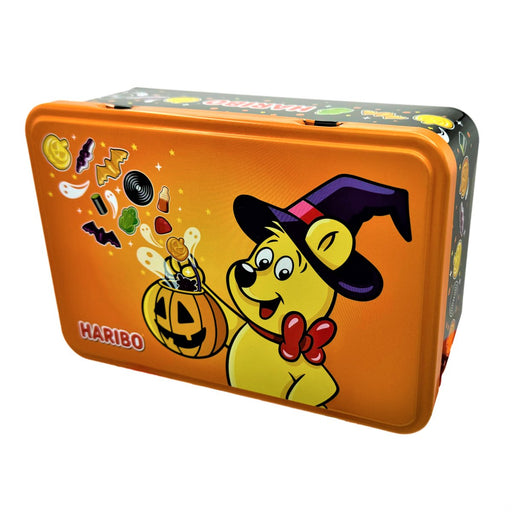 Haribo Halloween Trick or Treat Tin With 32 Mini Bags - Happy Candy UK LTD