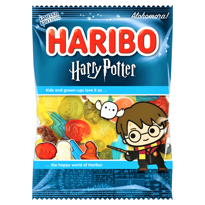 Haribo HARRY POTTER LIMITED EDITION Harry Sweets Share Bag 175g - Happy Candy UK LTD