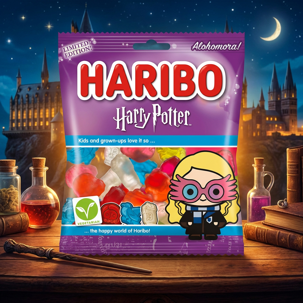 Haribo HARRY POTTER LIMITED EDITION Luna Sweets Share Bag 160g — Happy ...