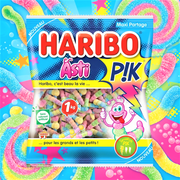 Haribo International Asti P!K 1KG Maxi Pack (FRANCE)