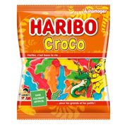 Haribo International CROCO 500g Maxi Pack (FRANCE) - Happy Candy UK LTD