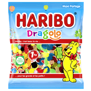 Haribo International DRAGOLO 1KG Maxi Pack (FRANCE) - Happy Candy UK LTD