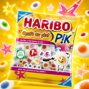 Haribo International EGGS ON A PLATE FIZZY (IMPORT) 1KG