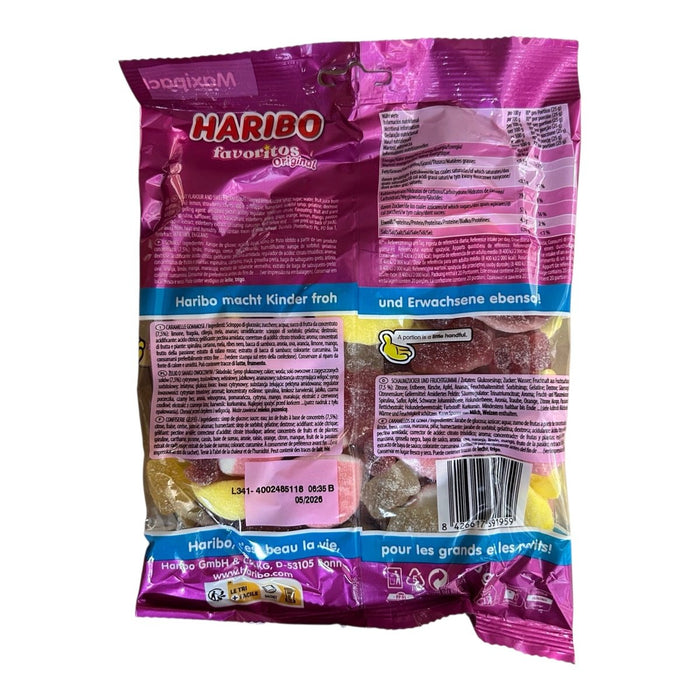 Haribo International FAVORITOS ORIGINAL 500g Maxi Pack (FRANCE) - Happy Candy UK LTD