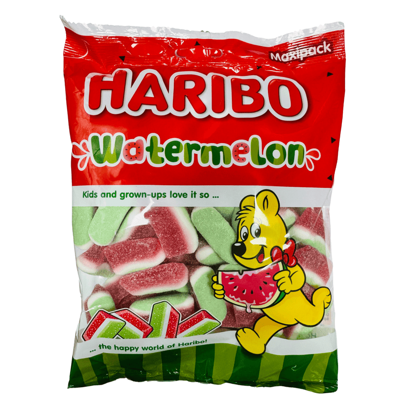Haribo International FIZZY WATERMELON 500g Maxi Pack (FRANCE) - Happy Candy UK LTD