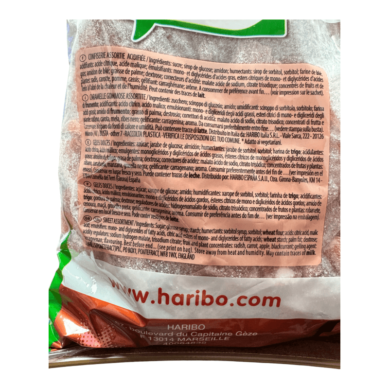 Haribo International RED CRUSH P!K (IMPORT) 1KG