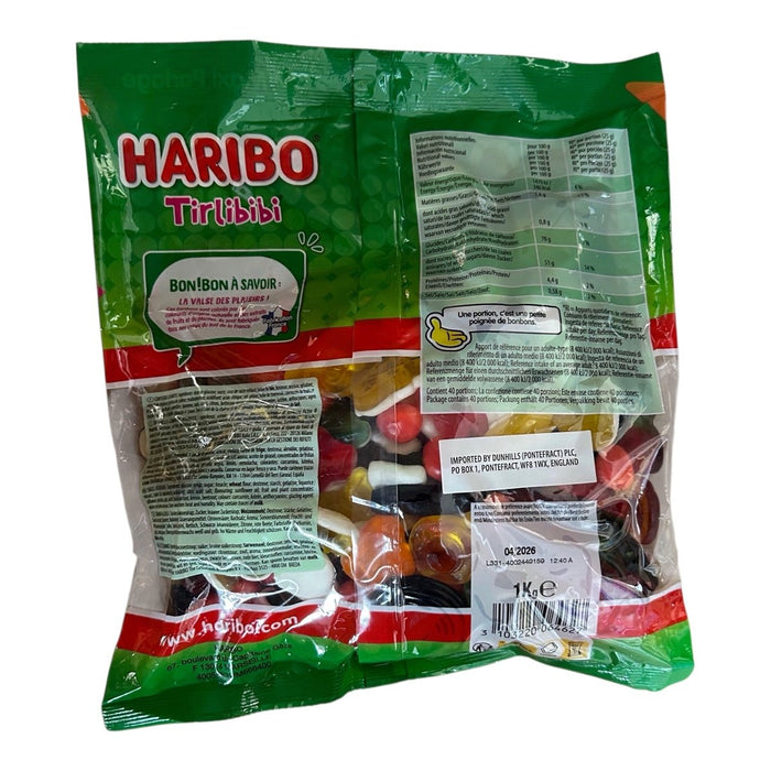 Haribo International TIRLIBIBI 1KG Maxi Pack (FRANCE) - Happy Candy UK LTD