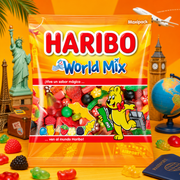 Haribo International WORLD MIX 1KG Maxi Pack (FRANCE)