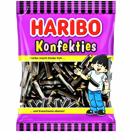 Haribo Konfekties Liquorice Fondant (GERMANY) 160g - Happy Candy UK LTD