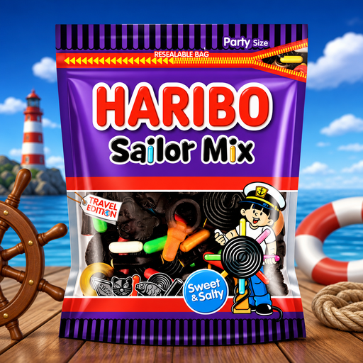 Haribo Sailor Mix (GERMANY) 700g