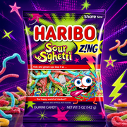 Haribo Sour S’ghetti Share Bag (USA) 142g