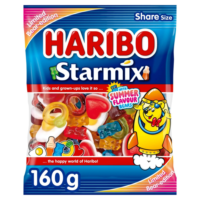 Haribo Starmix SUMMER BEARS Limited Bear Edition Bag 160g