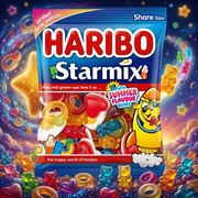 Haribo Starmix SUMMER BEARS Limited Bear Edition Bag 160g