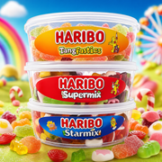 Haribo Starmix Tangfastics Supermix Party Tub 400g