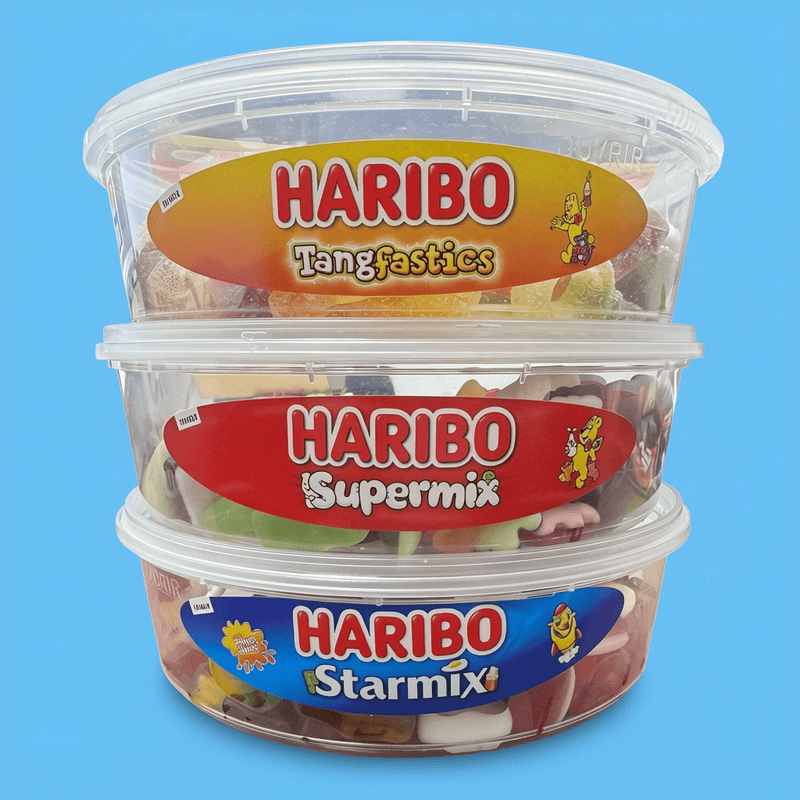 Haribo Starmix Tangfastics Supermix Party Tub 400g