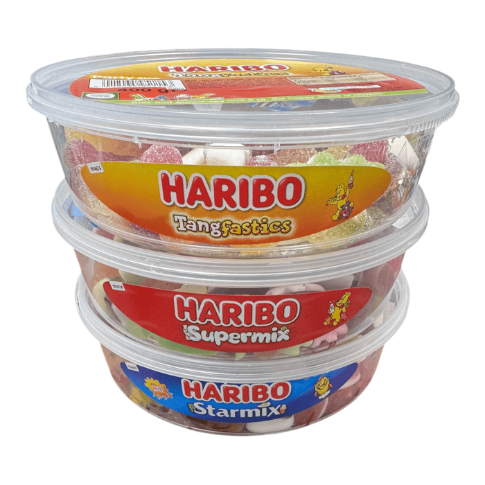 Haribo Starmix Tangfastics Supermix Party Tub 400g