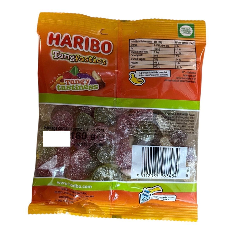 Haribo Tangfastics Share Bag 160g