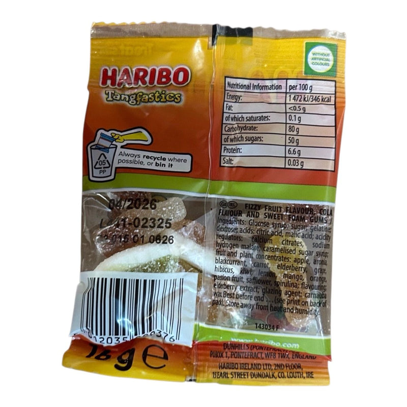 Haribo Tangfastics Treat Bag 16g - Happy Candy UK LTD