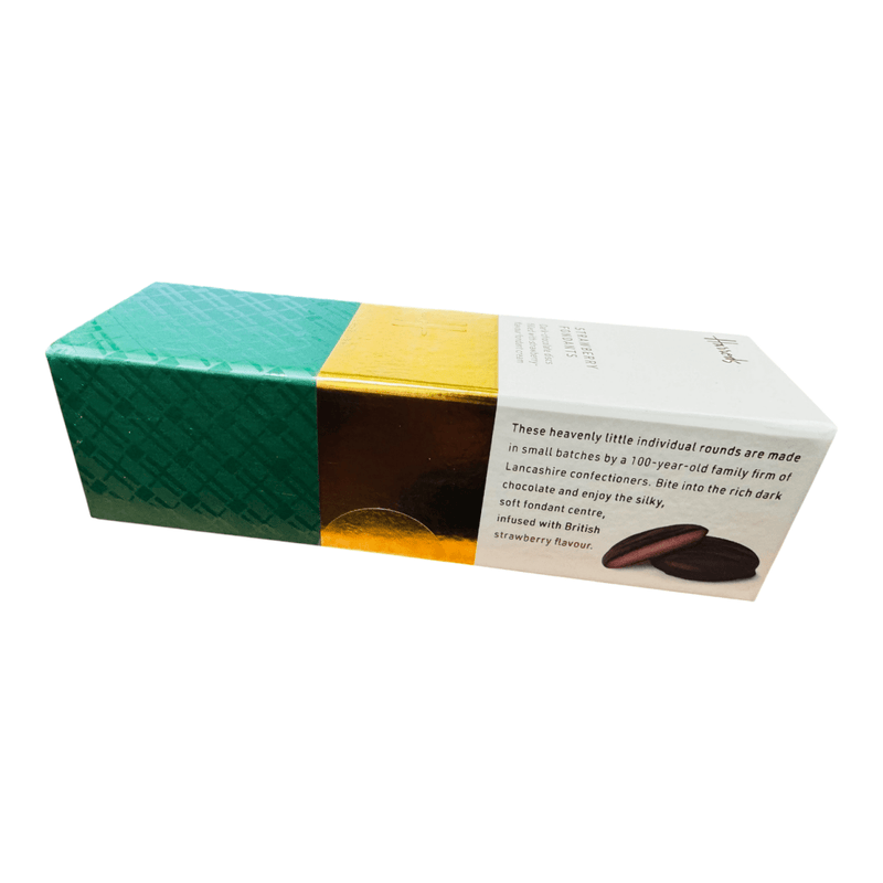 Harrods Dark Chocolate Strawberry Fondants Gift Box 100g