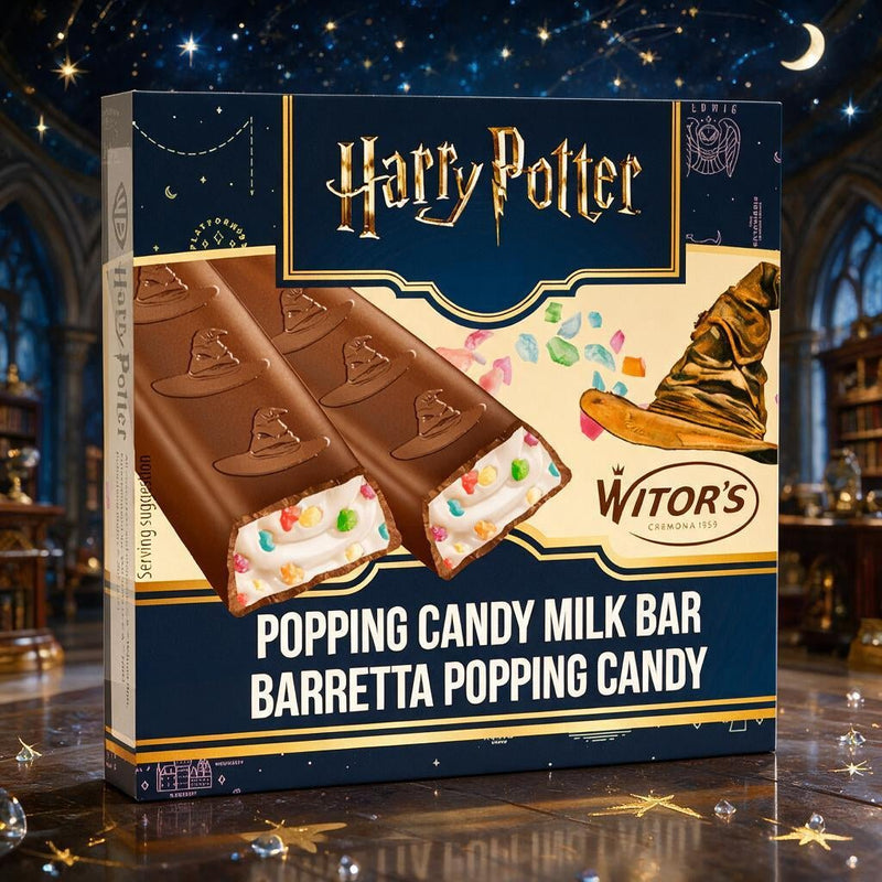 Harry Potter Popping Candy Milk Chocolate Mini Bars (4x12.5g) 50g