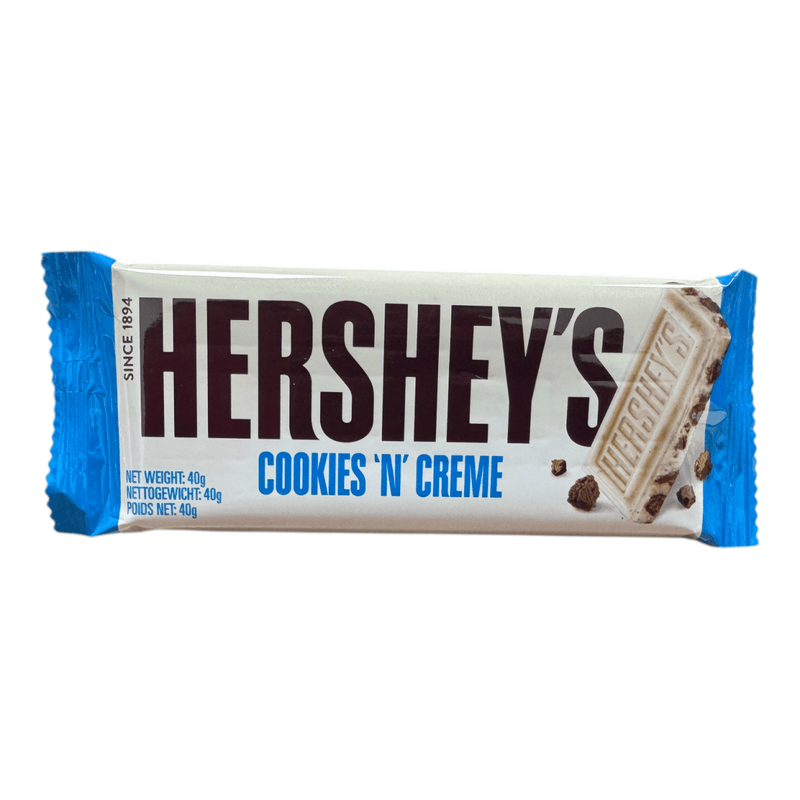 Hershey's Cookies 'N' Creme Chocolate Bar 40g