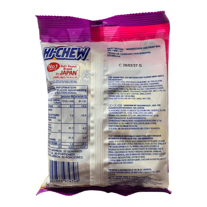 HI - CHEW EXOTIC FRUITS MIX (IMPORT) 100g
