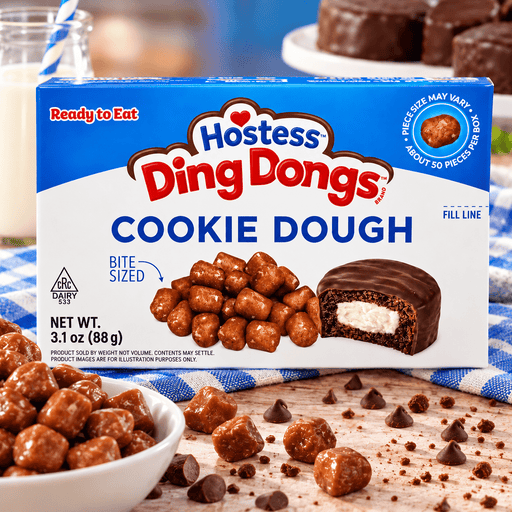 Hostess Ding Dongs Cookie Dough Bites Box (USA) 88g