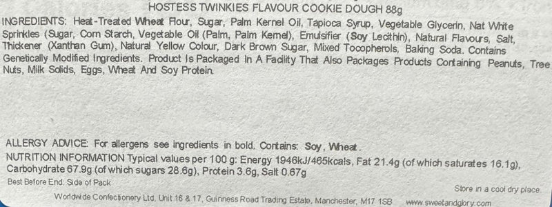 Hostess Twinkes Cookie Dough Bites Box (USA) 88g
