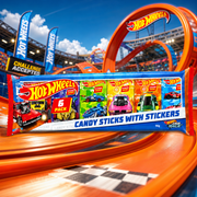 HOT WHEELS Let's Race Candy Sticks 6 Pack (6x16g) 96g