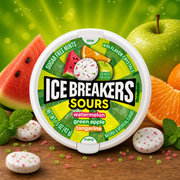 Ice Breakers Sours Watermelon & Green Apple Tangerine (USA) 42g