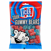ICEE Sour Gummy Bears Candy Bag 113g