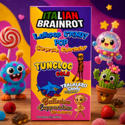 Italian Brainrot Surprise Character Lollipop 1x25g