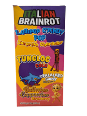 Italian Brainrot Surprise Character Lollipop 1x25g