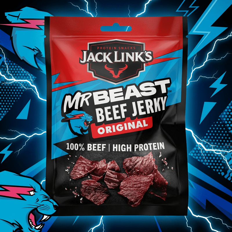 Jack Links MR BEAST Beef Jerky Original 25g