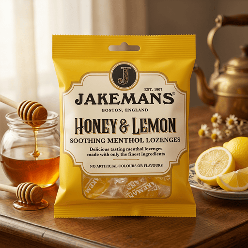Jakemans Honey & Lemon Soothing Menthol Lozenges 73g