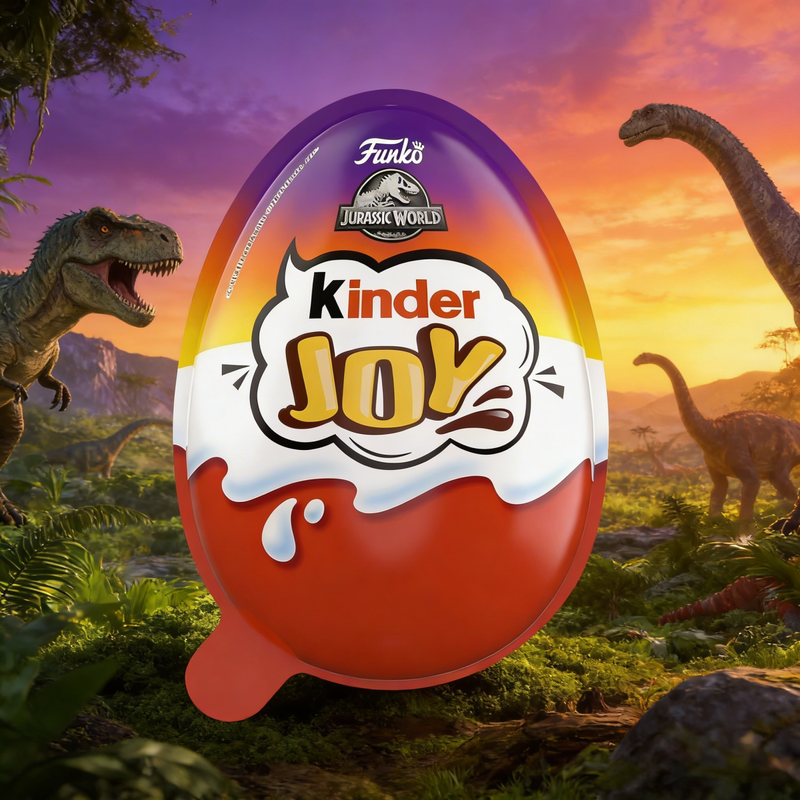 Kinder Joy Limited Edition Funko Jurrasic World 20g