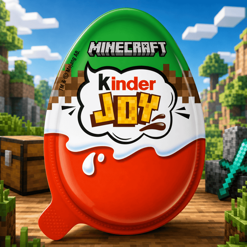 Kinder Joy MINECRAFT Limited Edition (IMPORT) 20g