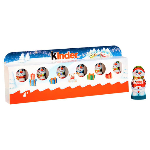 Kinder Milk Chocolate Christmas Mini Snowmen 90g - Happy Candy UK LTD