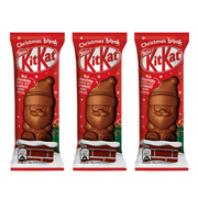 Kit Kat Santa 3 Pack Milk Chocolate Christmas Figure 3x29g