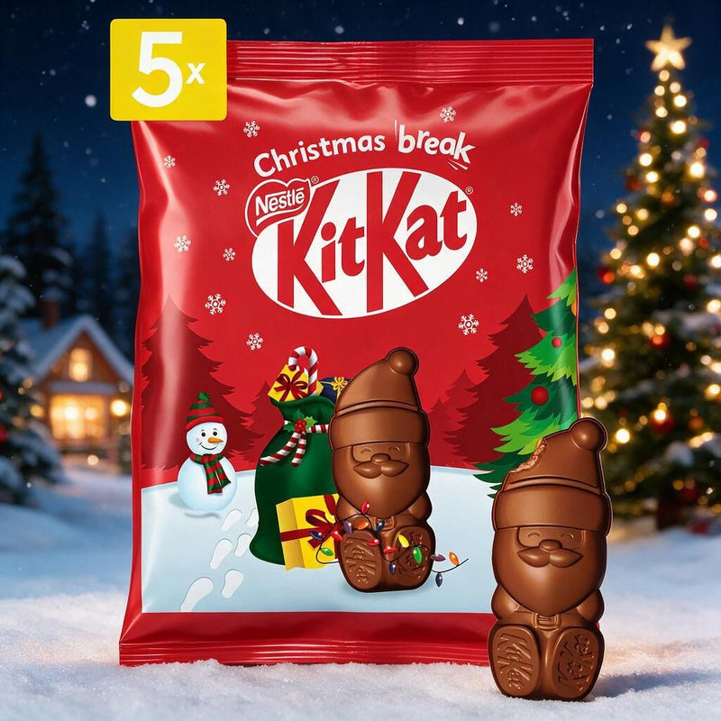 Kit Kat Santa Milk Chocolate Sharing Bag (5x11g) 55G