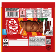 Kit Kat Santa Orange 3 Pack Milk Chocolate Figure 3x29g