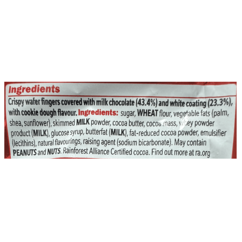 KitKat 4 Finger COOKIE DOUGH Milk Chocolate Biscuit Bar 41.5g